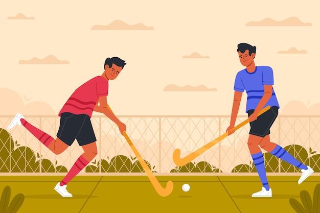 What countries play field hockey the most? 