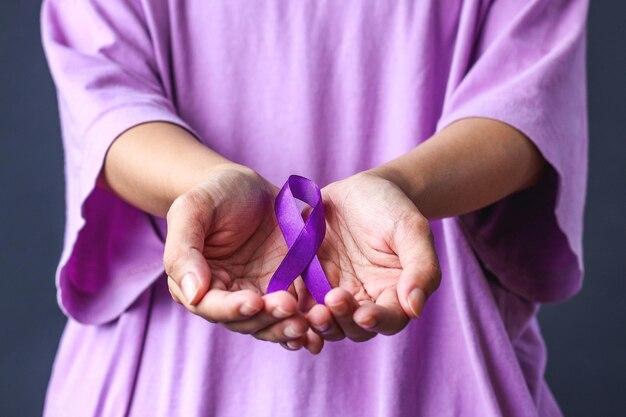 What is the nasty woman disease in the color purple? 