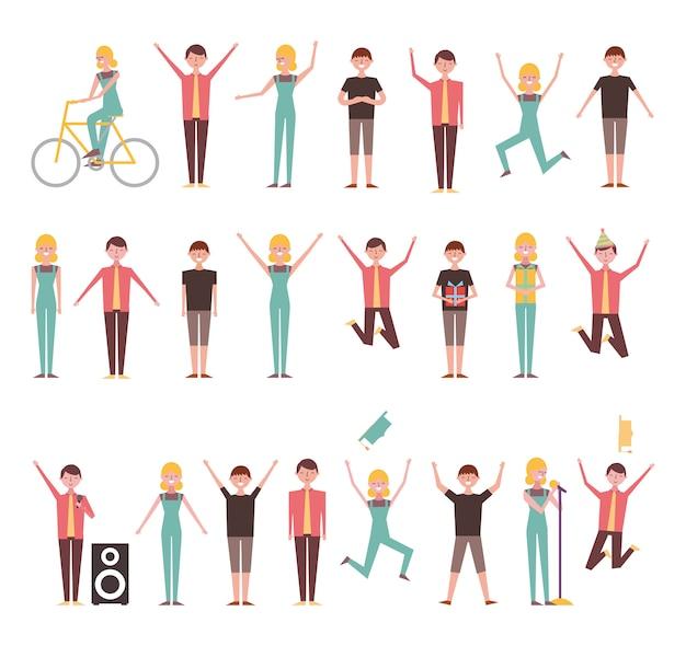 What are the three types of organizational activities? 