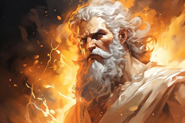 What did the Titans do in Greek mythology? 