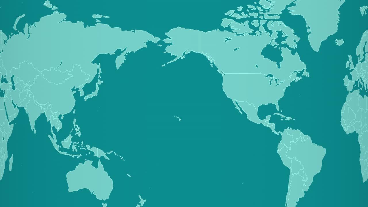 What three continents does the Tropic of Cancer pass? 