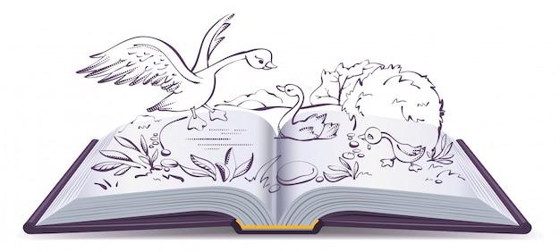 What is the theme of the ugly duckling story? 