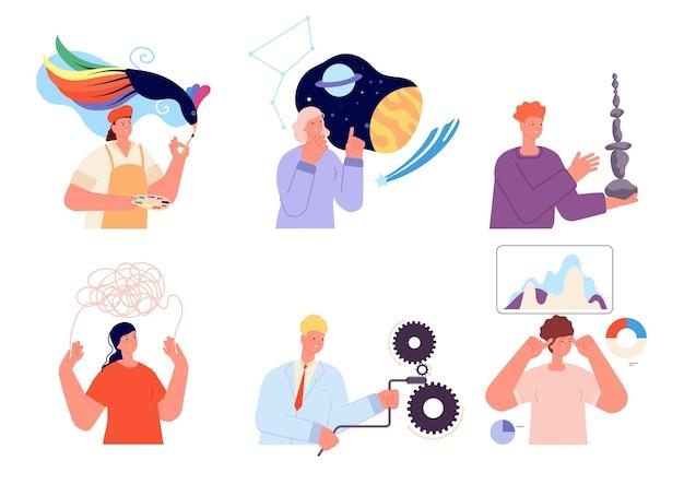 What are the 4 types of human behavior? 