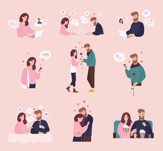 What literary devices are used in how I met my husband? 