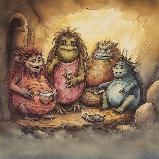 Where the Wild Things Are names of monsters? 