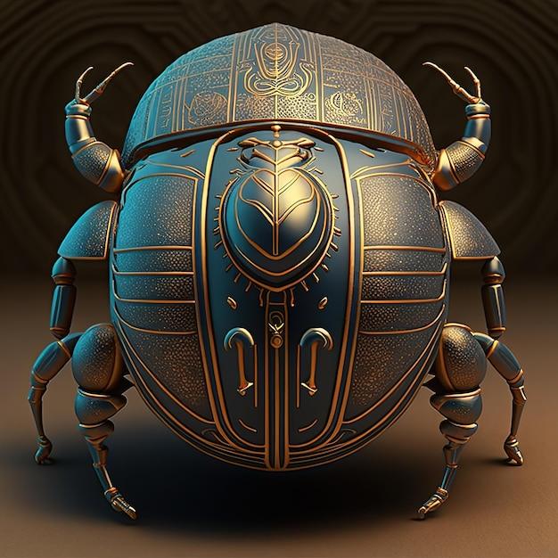 What is the spiritual meaning of a scarab beetle? 
