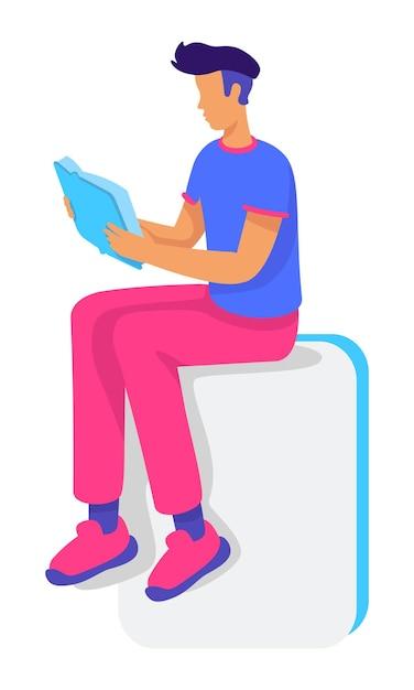 What is semi block format? 