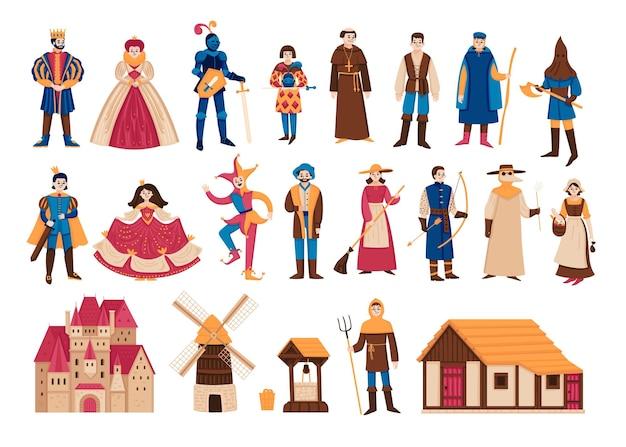 What are the 3 characteristics of medieval period? 