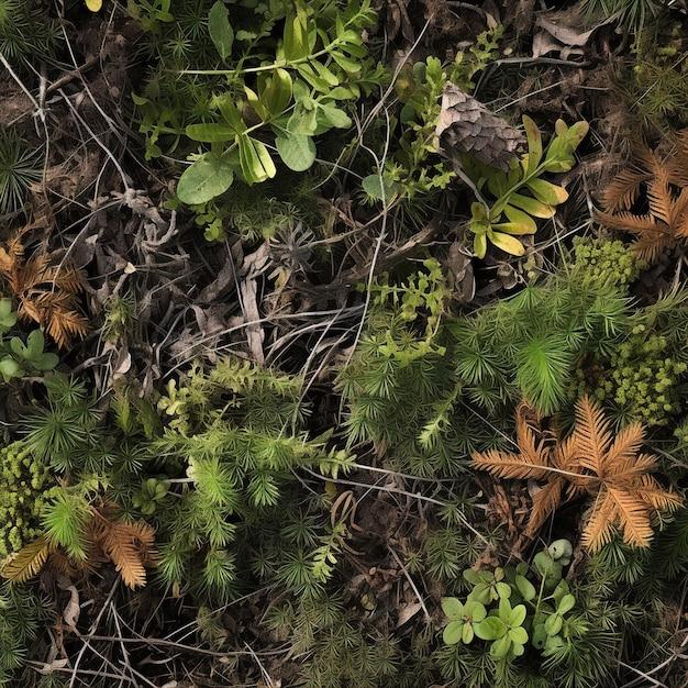 What are the 4 types of vegetation? 