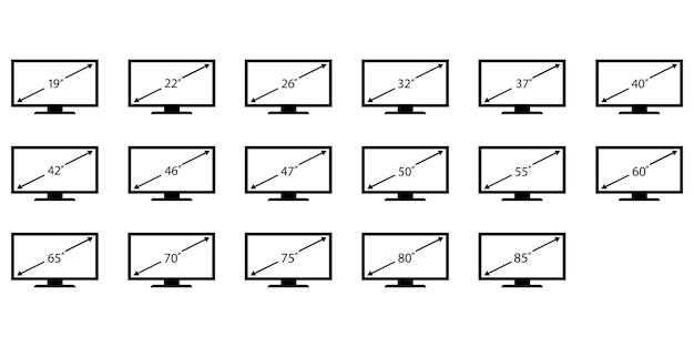 What are the dimensions of a 42 inch flat screen TV? 
