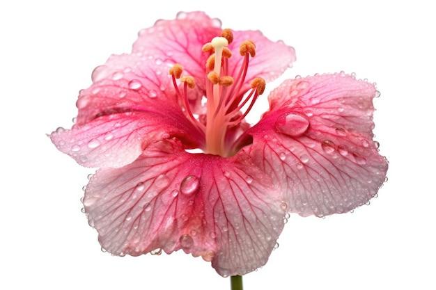 What are the parts of Gumamela flower? 