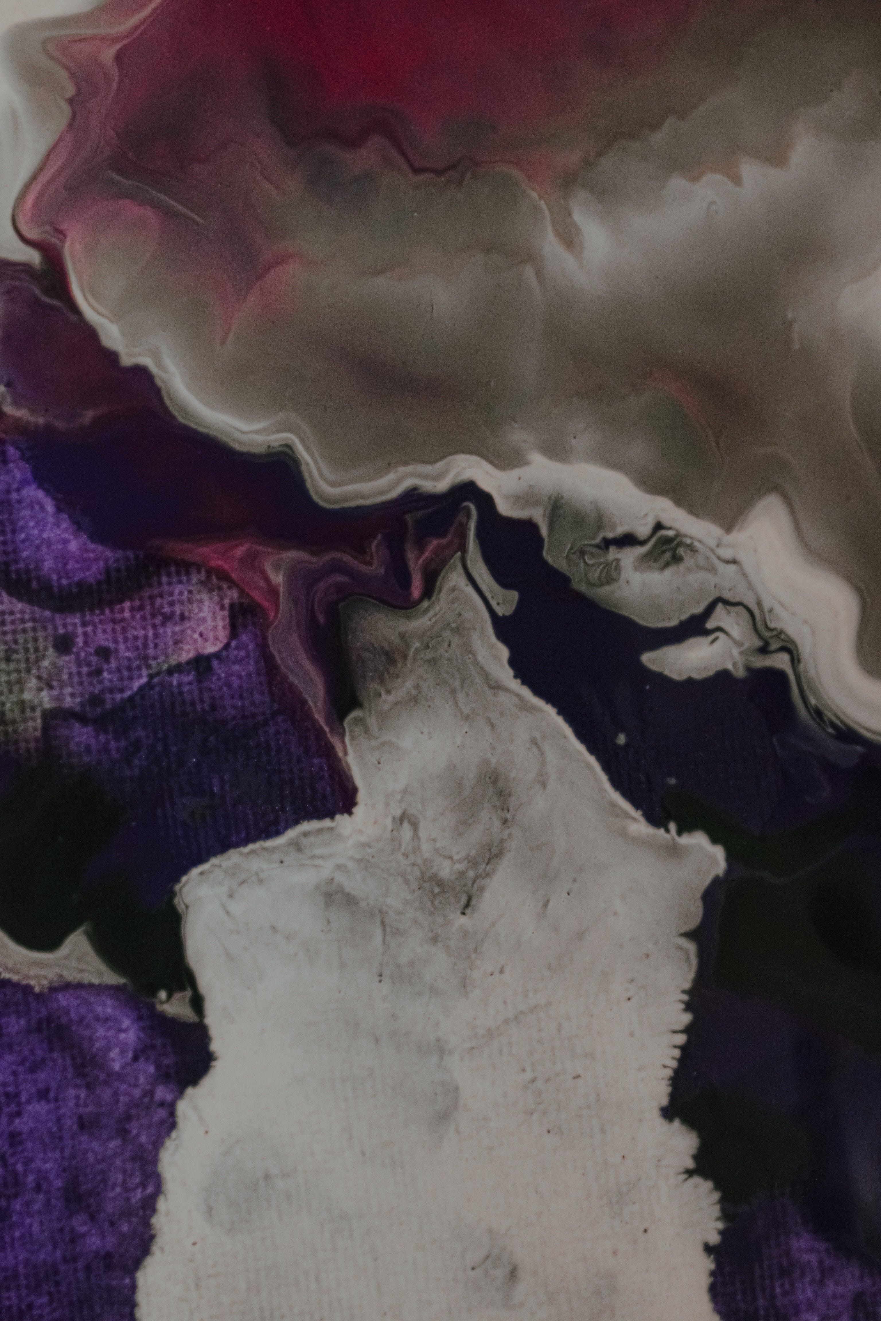 What color does purple and gray mixed make? 
