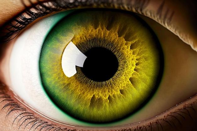 What color is most sensitive to human eye? 