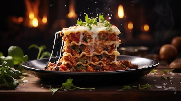 What dessert would go well with lasagna? 