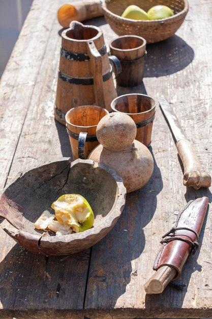 What did Native Americans use for eating utensils? 