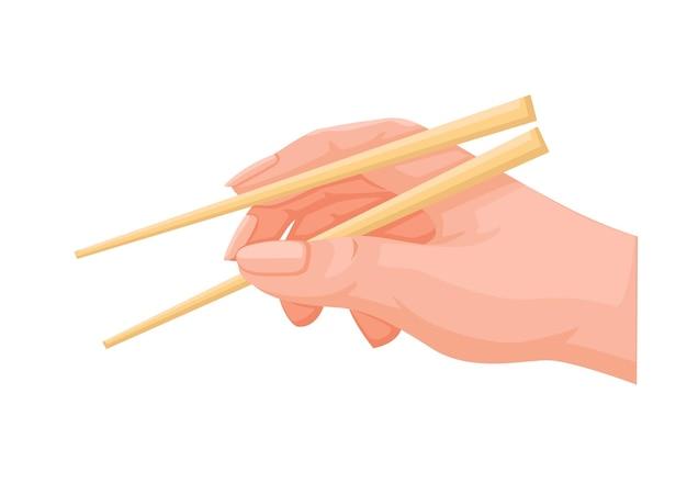 What do broken chopsticks mean? 