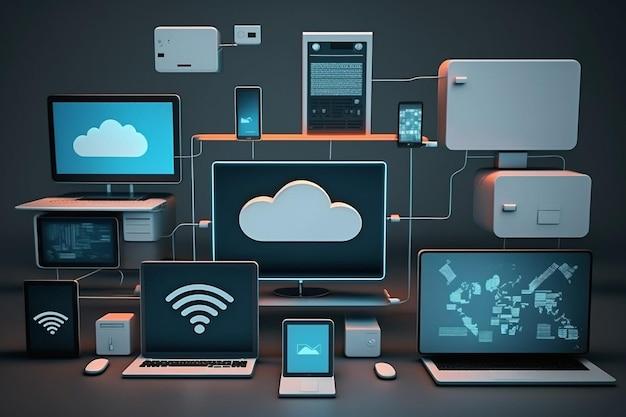 What do you call a company that provides Internet access to computers and mobile devices? 