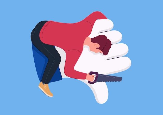 What do you call a person who likes emotional pain? 