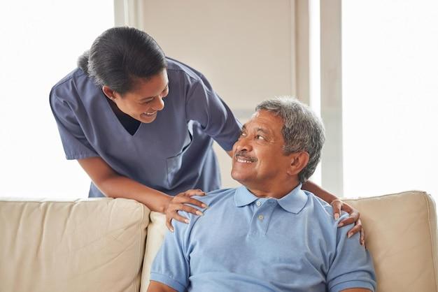 What does a concierge do in an assisted living facility? 