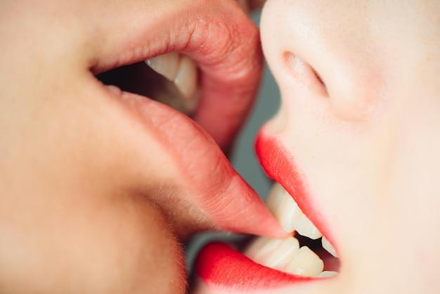 What does kiss on lips mean? 