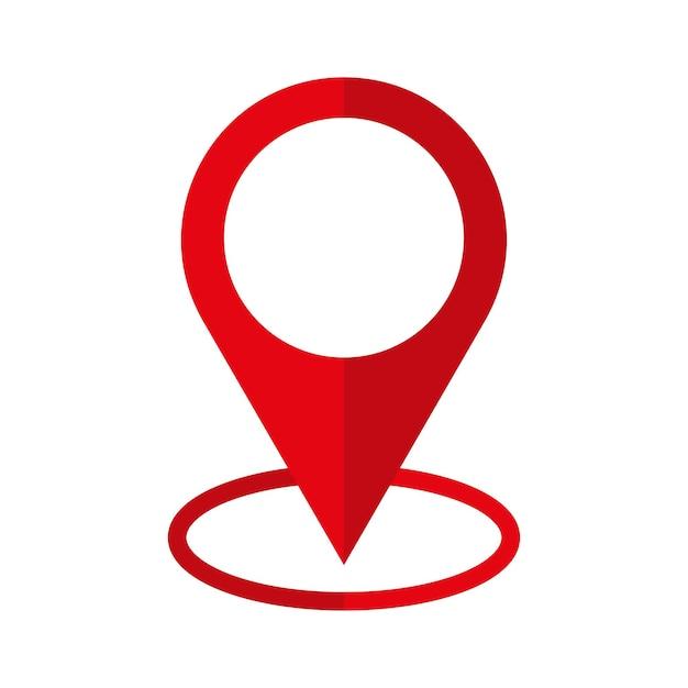 What does a red circle on Google maps mean? 