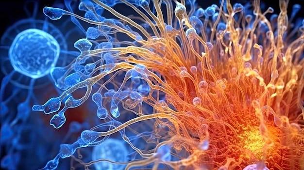 What does an anemone look like when it splits? 