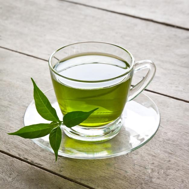 What does green tea do to your urine? 