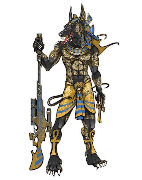 What does it mean if I saw Anubis? 