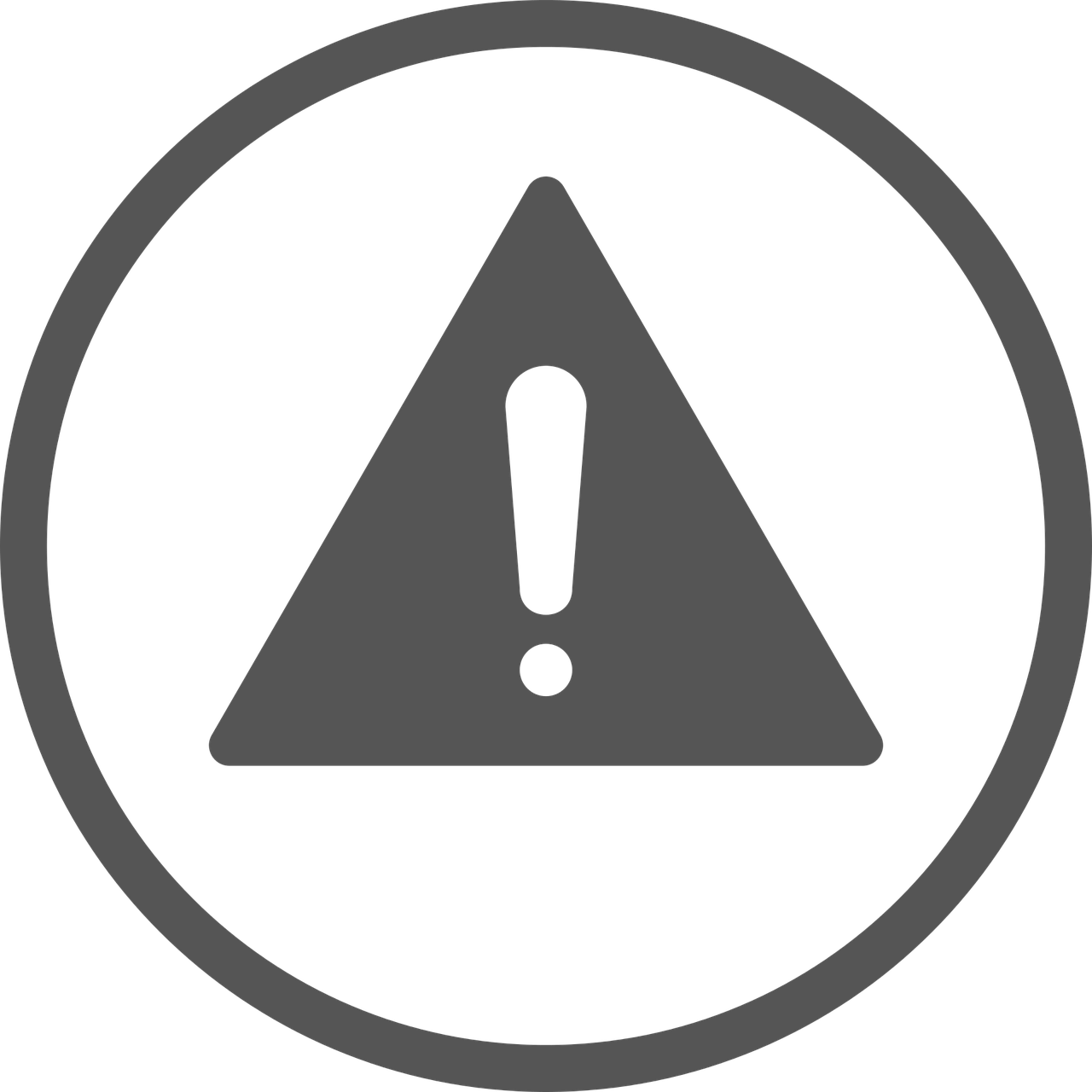 What does exclamation mark in email mean? 