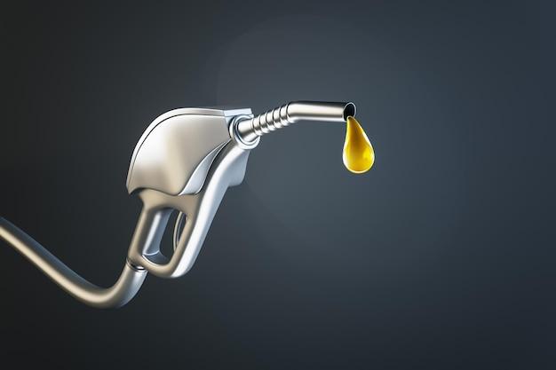 What does the gas pump with three drops? 