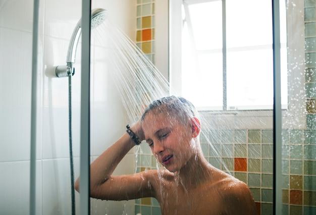 What happens if you shower in non-potable water? 