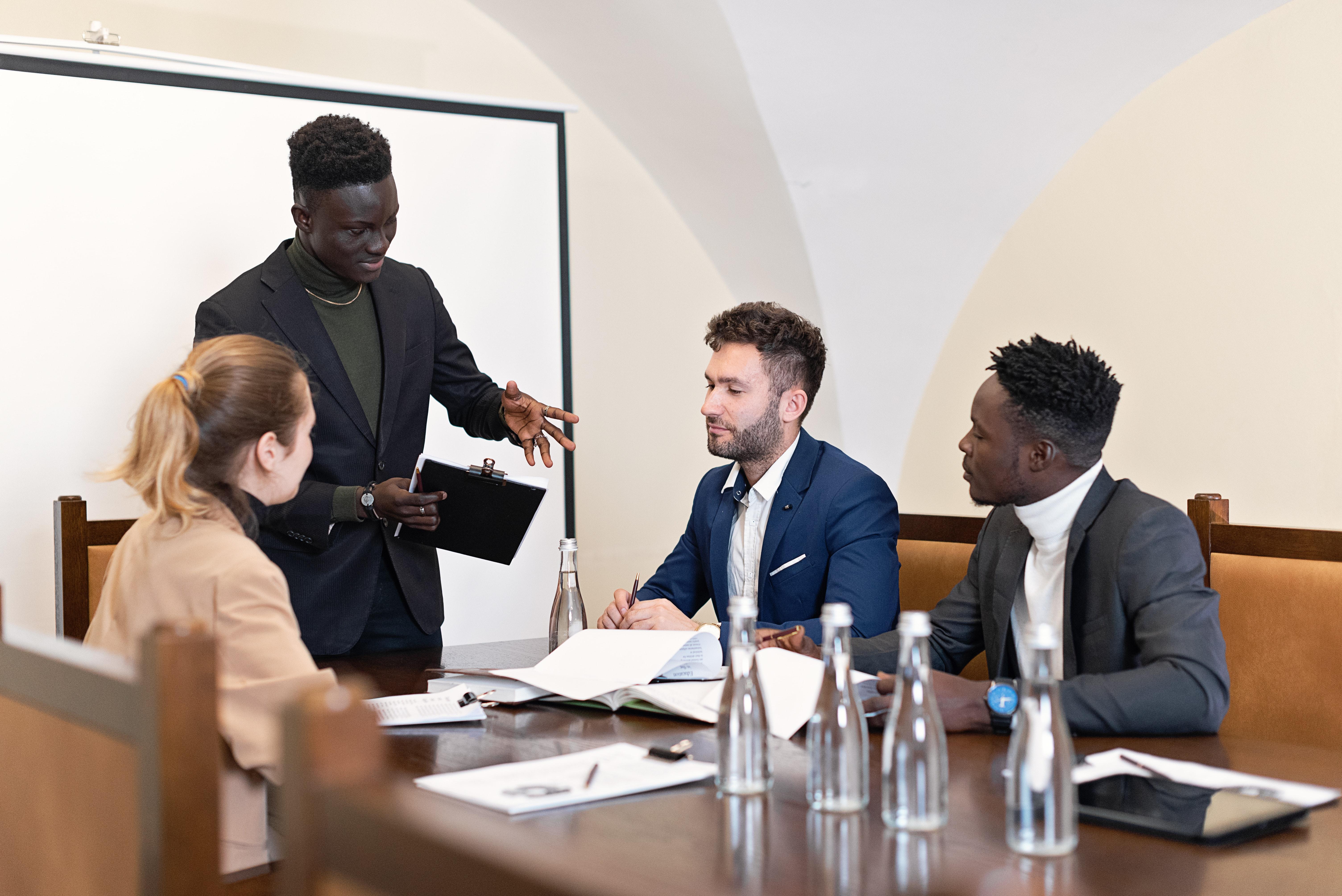 What happens in a conference committee? 