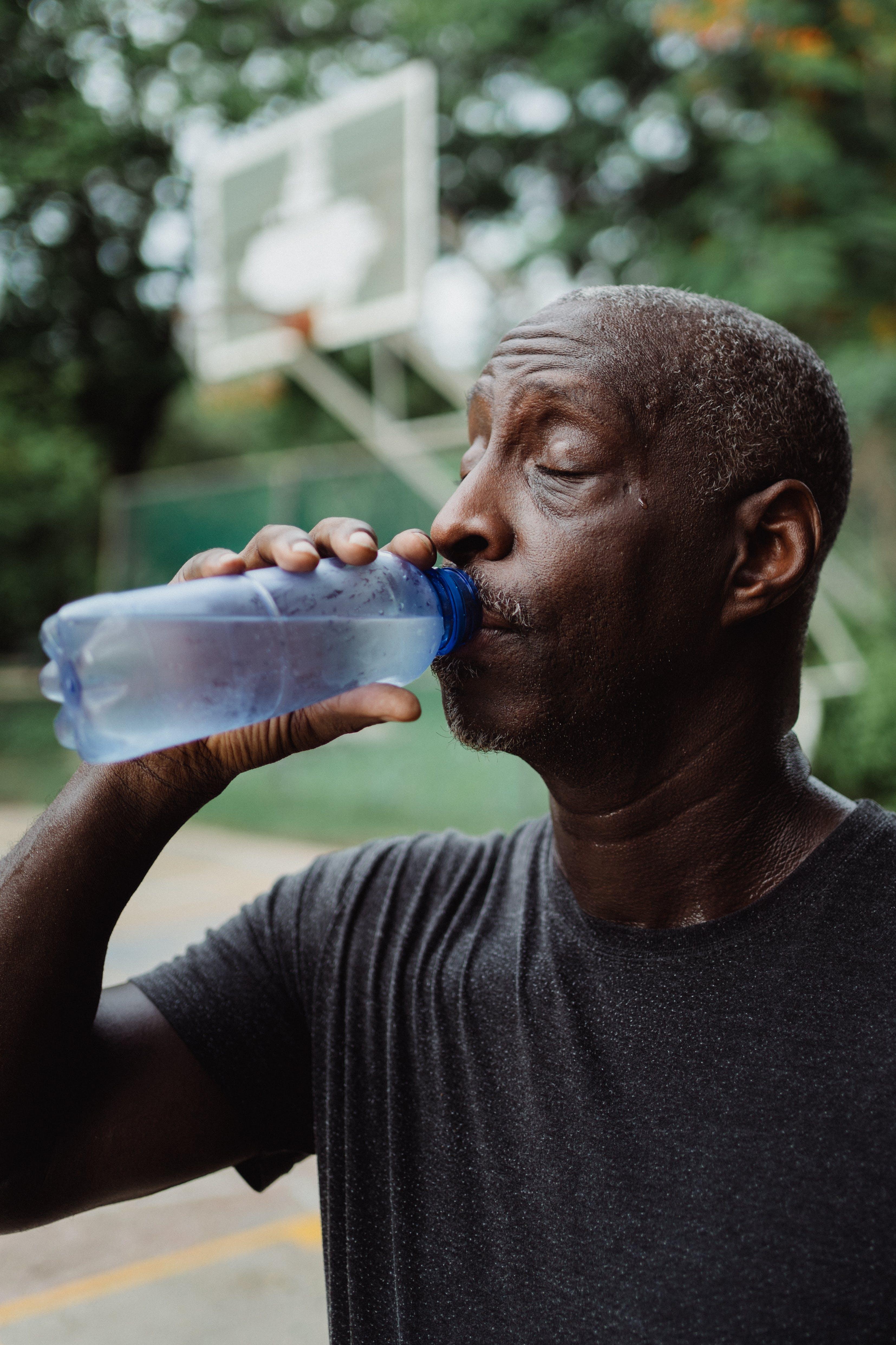 What happens when you drink sterile water? 