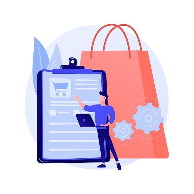 What is a table of specification? 