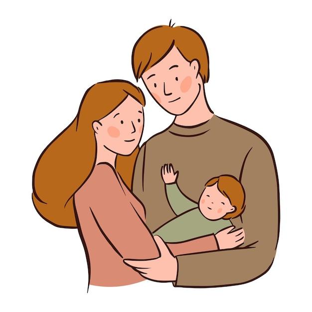 What is the comparison and contrast of mother and father? 