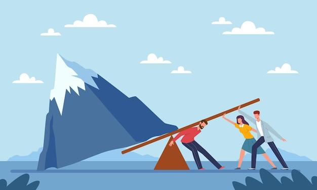 What is the formula of effort distance? 