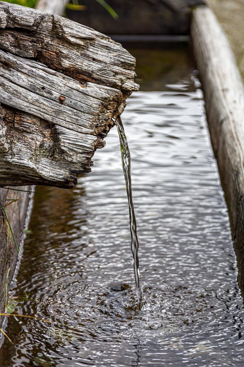 What is the function of water trough? 