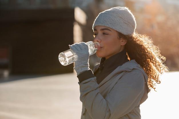 What is the ideal temperature for drinking water? 