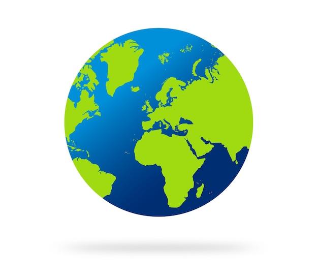 What is a shape of a globe? 