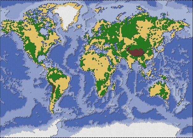 What is the similarities between physical map and political map? 