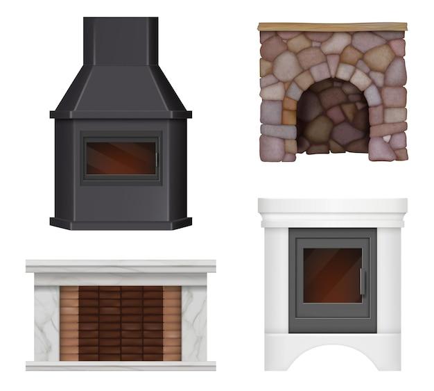 What is the standard size of a fireplace opening? 