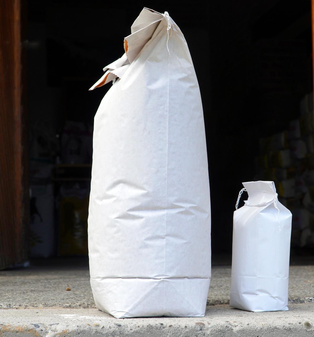 What is the weight of flour bag? 