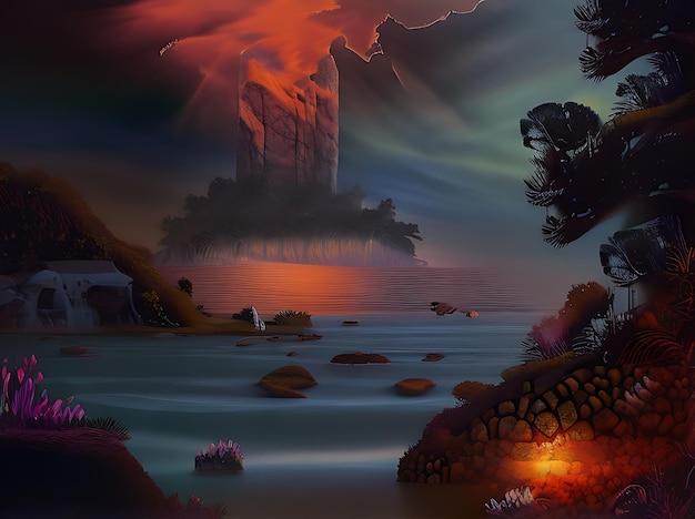 What landforms existed in Mesoamerica? 