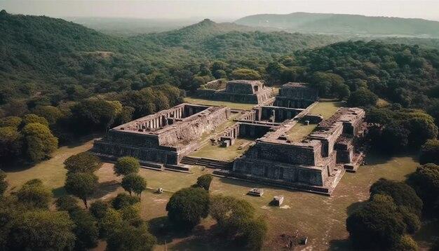 What landforms existed in Mesoamerica? 