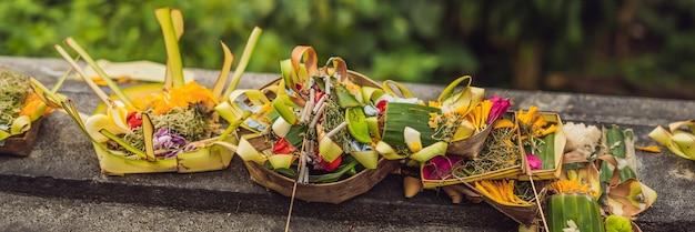 What offerings are made to the Hindu gods called? 