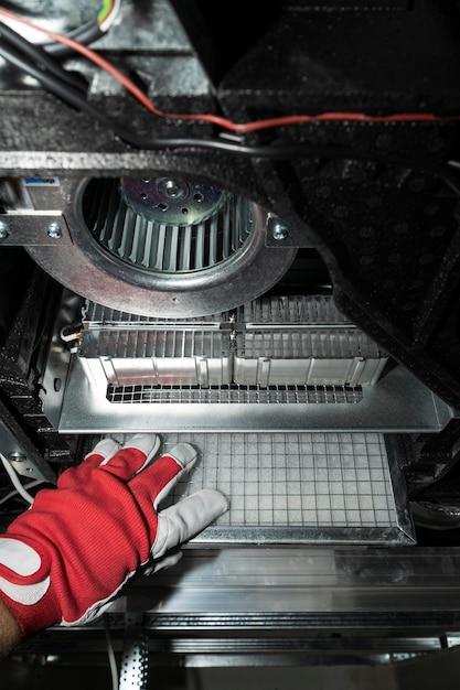 Where is the cabin air filter on a 2011 Ram 1500? 