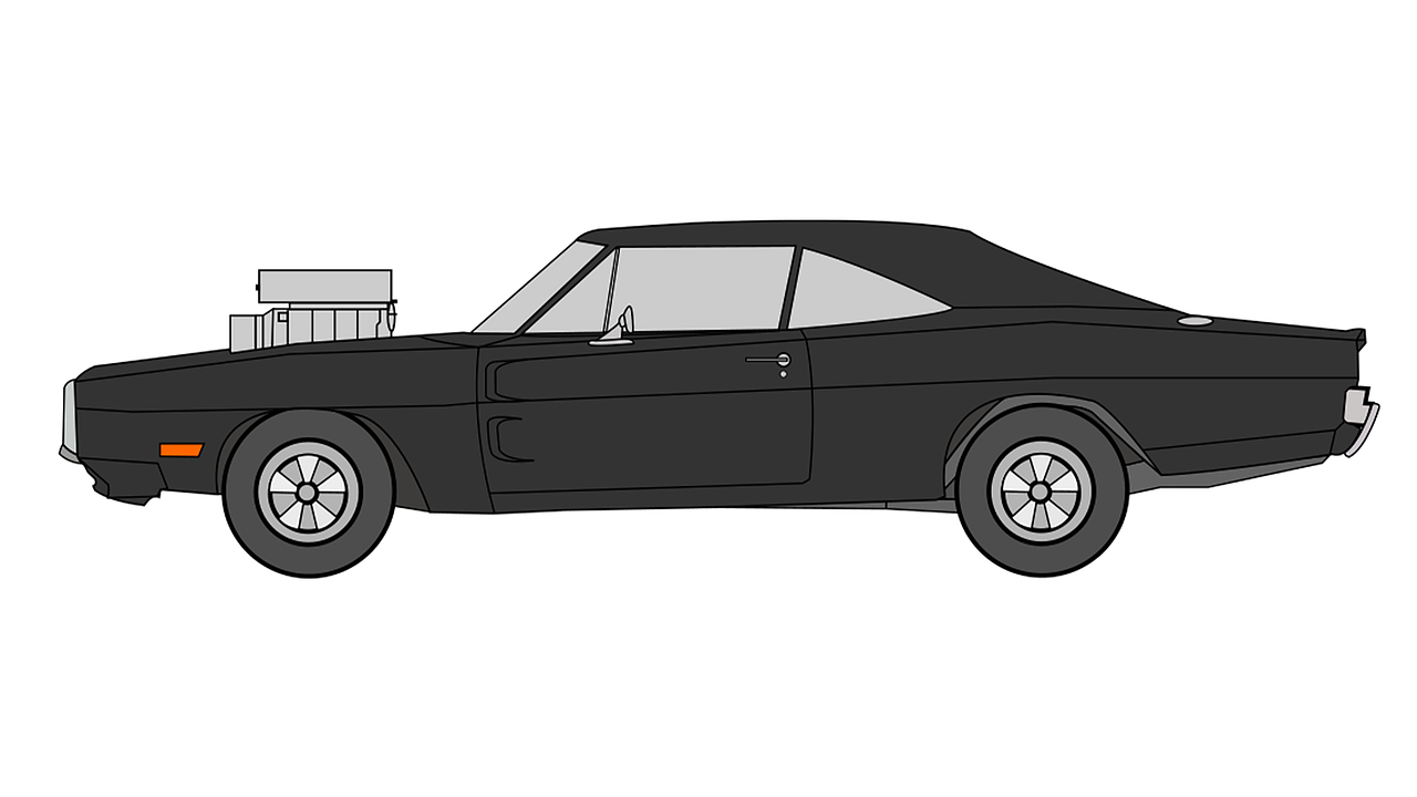Where is the Dodge Charger battery located? 