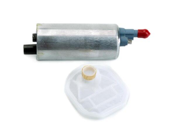 Where is the fuel pump filter located? 