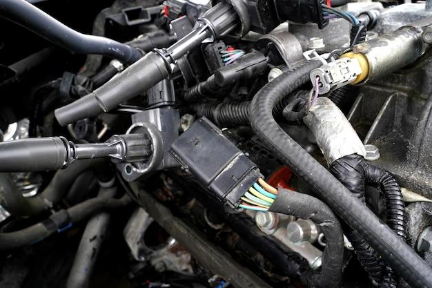 Where is the fuel rail sensor located? 