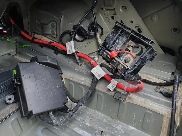 Where is the fuse box on a 1988 Ford f150? 